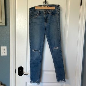 Blue Levi jeans